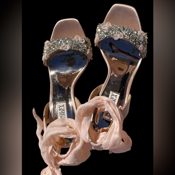 Badgley Mischka Bobbie Statement Bow Strap Stiletto - Picture 10 of 15